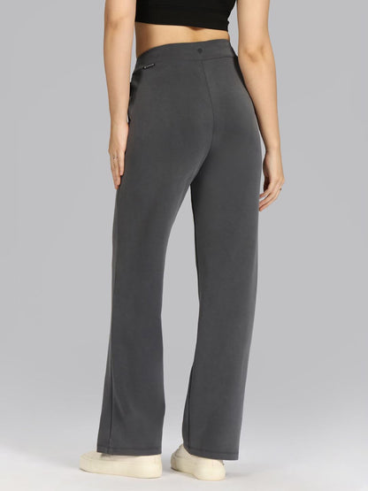 Women High-Rise Bare Butter Straight Fit Pants Tall