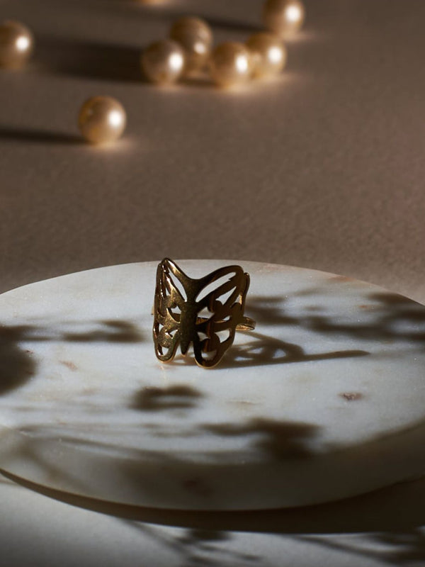 SALTY Women Butterfly Bliss Finger Ring
