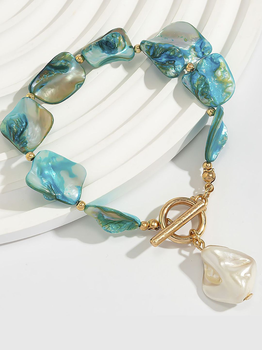 Women Gold-Plated Charm Bracelet