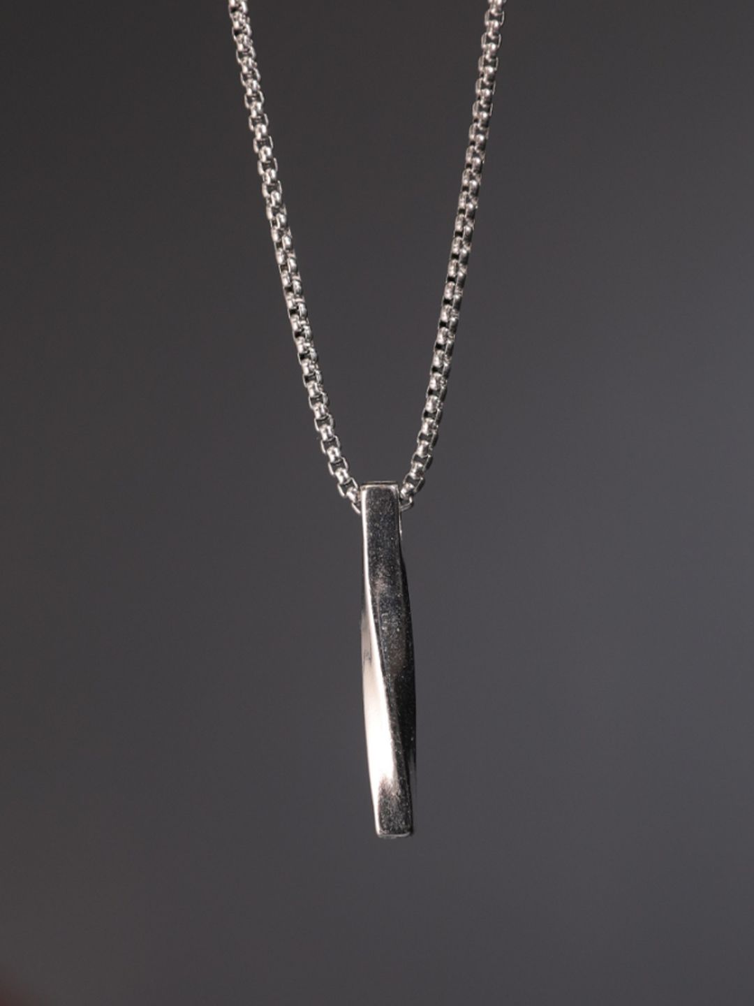 SALTY Collier Stainless Steel Neck Chain for Men & Boys