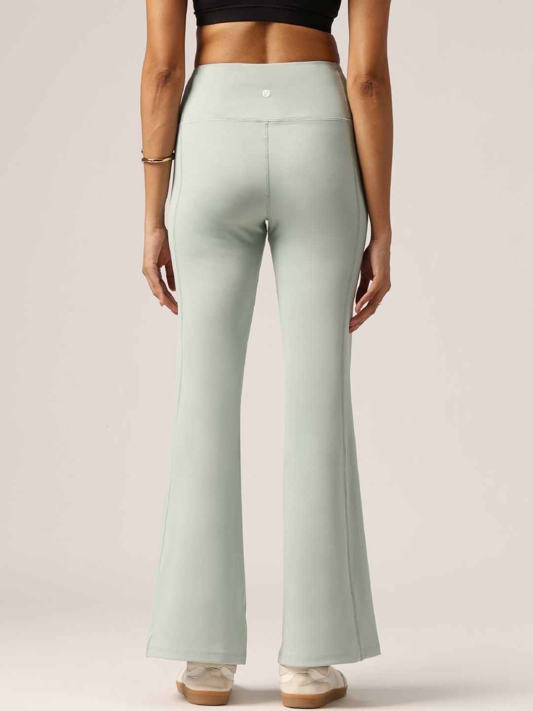 Women Relaxed High-Rise Zip Trousers