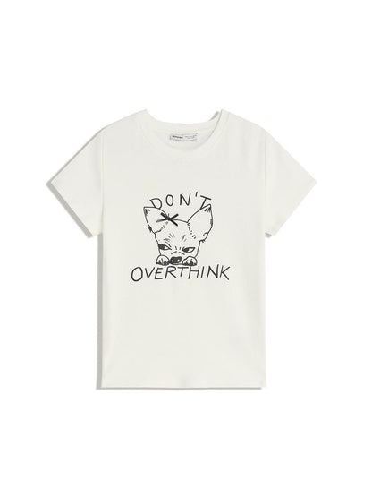 Short sleeve T-shirt with print