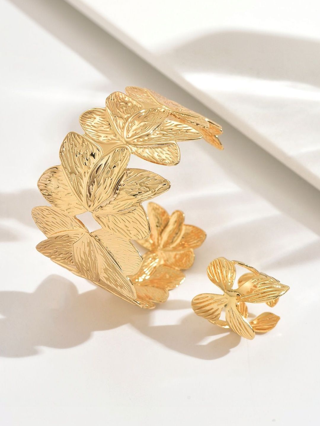 Gold-Plated Jewellery Set