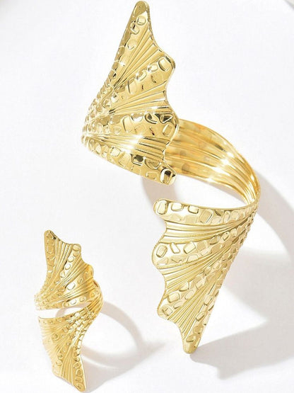 Gold-Plated Jewellery Set