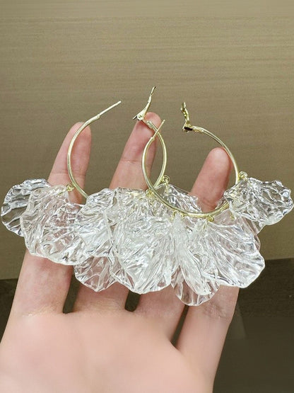 Circular Drop Earrings