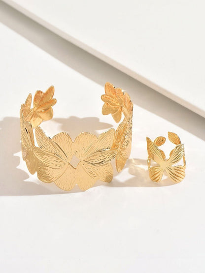 Gold-Plated Jewellery Set