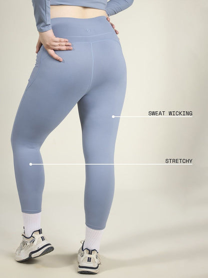 Storm Blue Sculpt Core Leggings