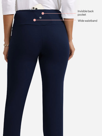 Women Ultimate Straight Pants -Lite Regular Trousers