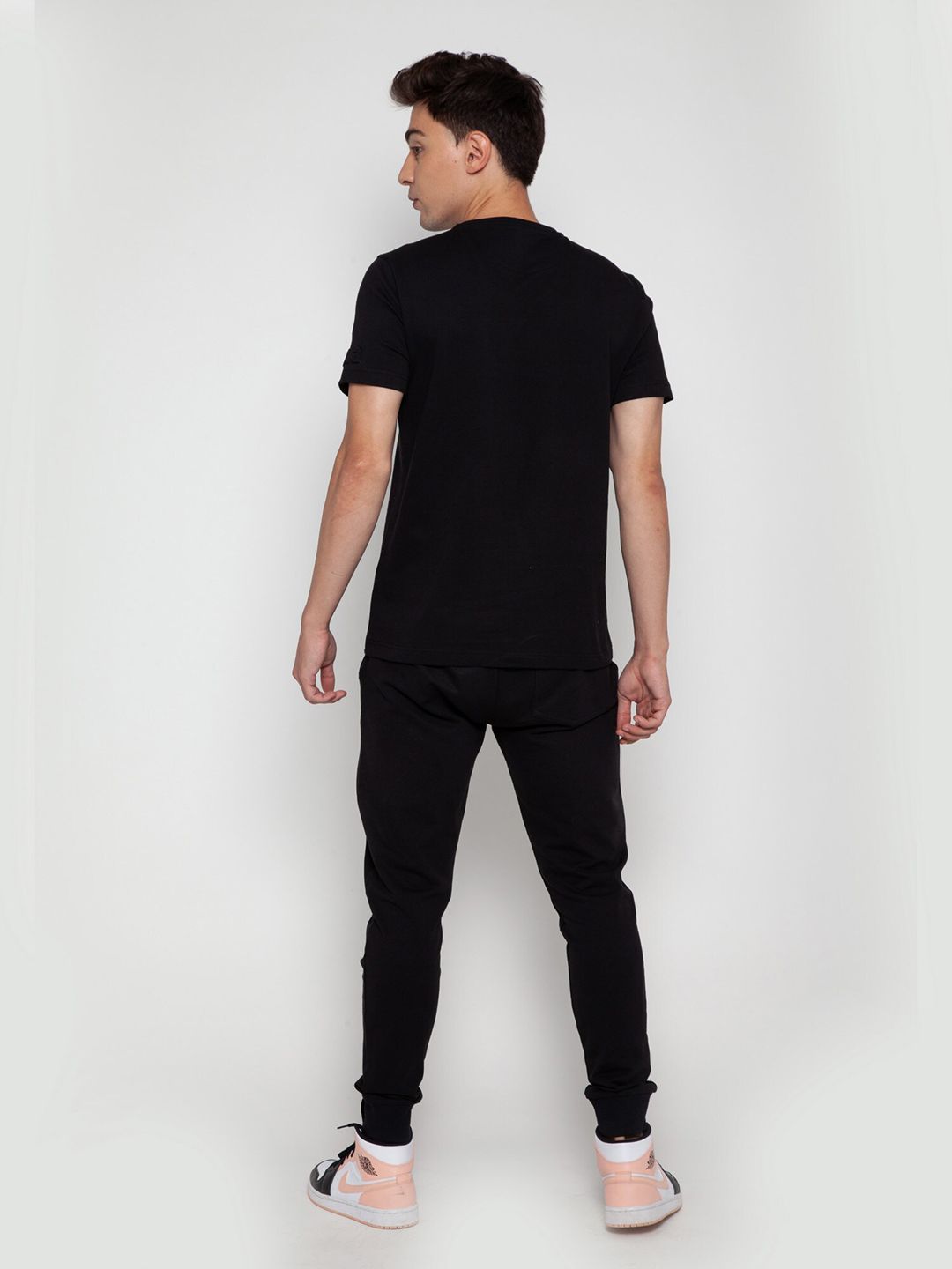 Black Cava Embossed T-Shirt