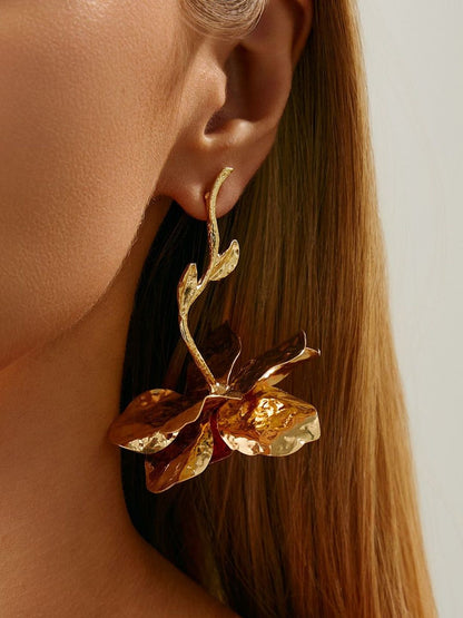 Floral Drop Earrings