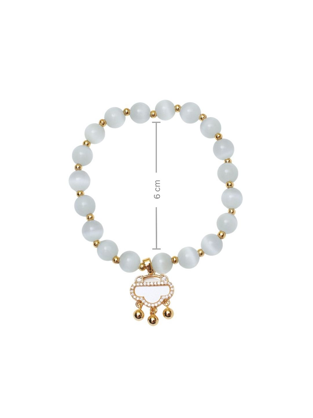 SALTY Women Crystals Wraparound Bracelet