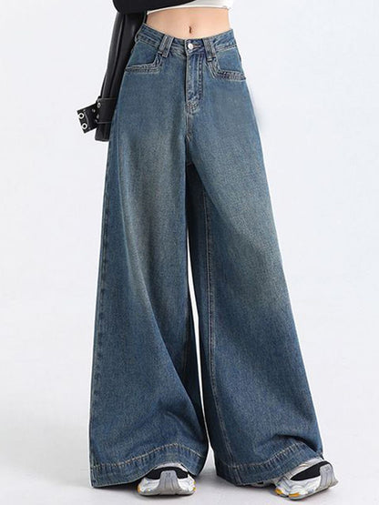 Women Flared Light Fade Jeans