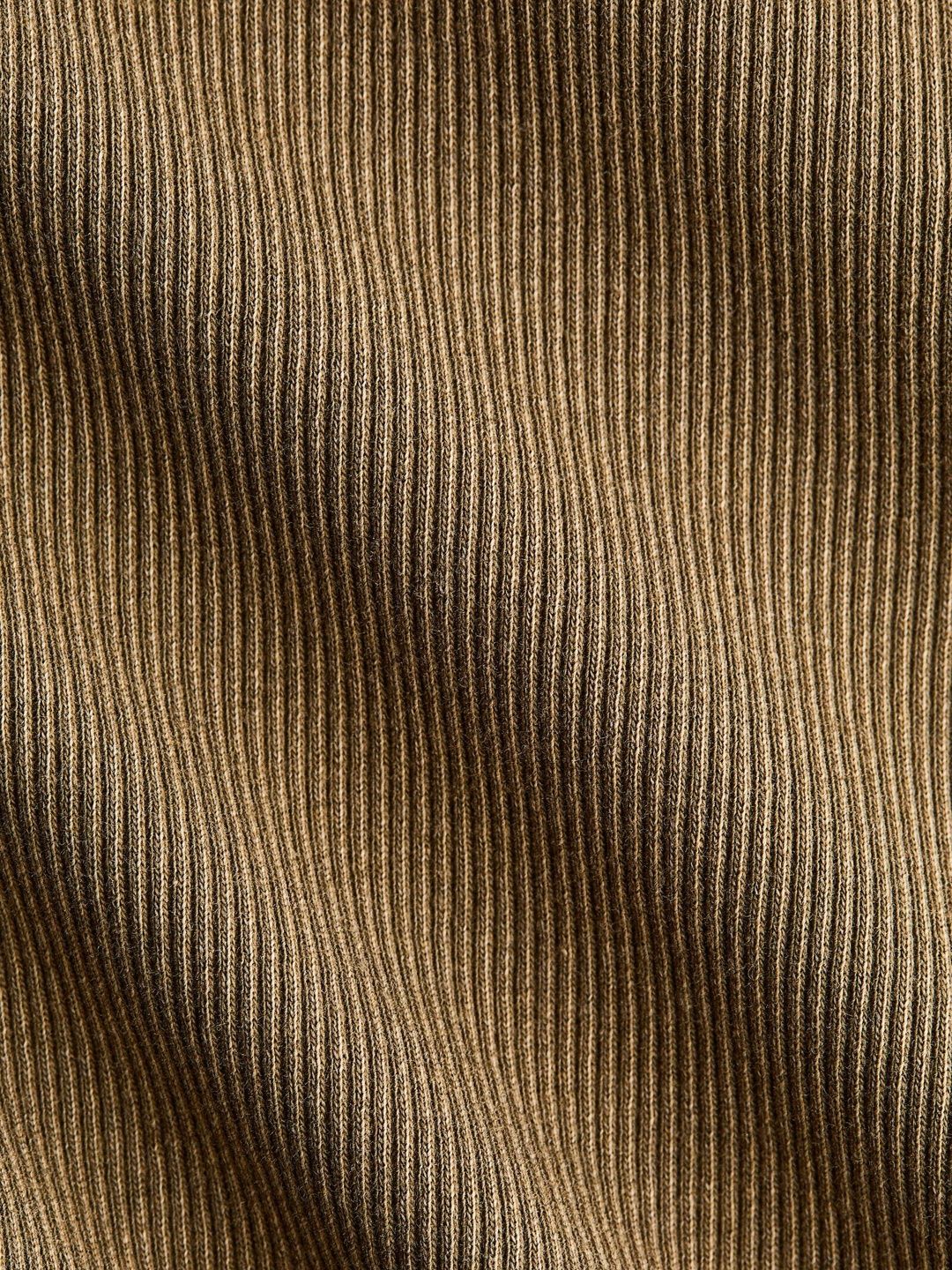 Rib-knit Boat-neck Top