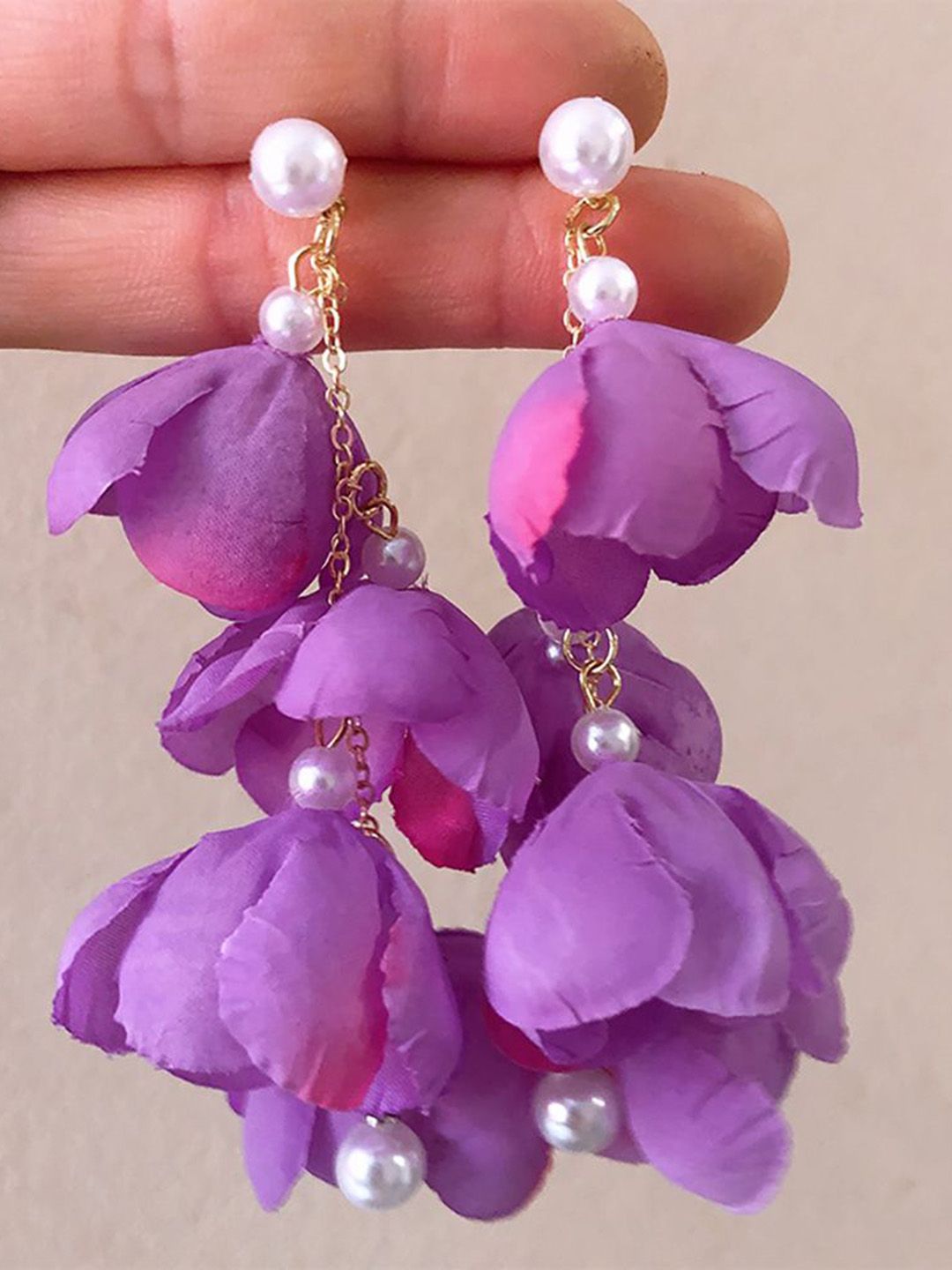 Floral Drop Earrings
