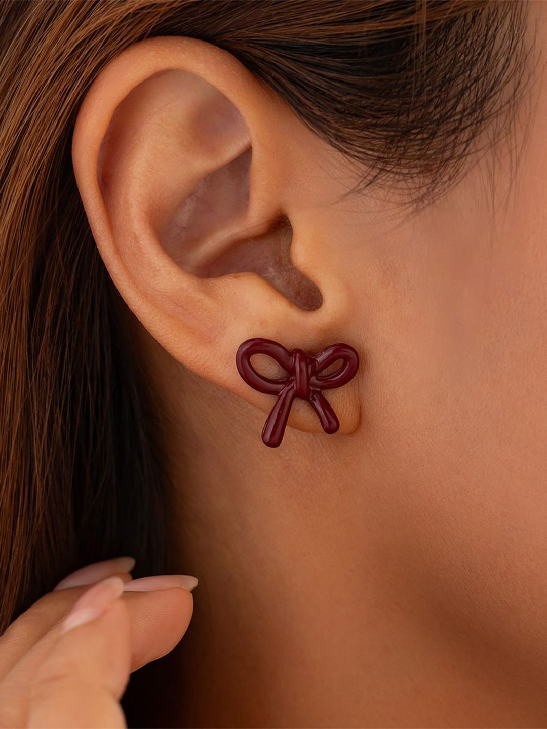 Gold-Plated Quirky Studs