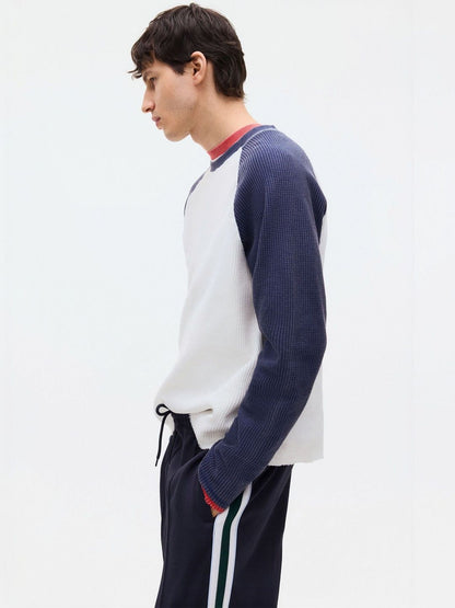 Regular Fit Waffled Jersey T-shirt