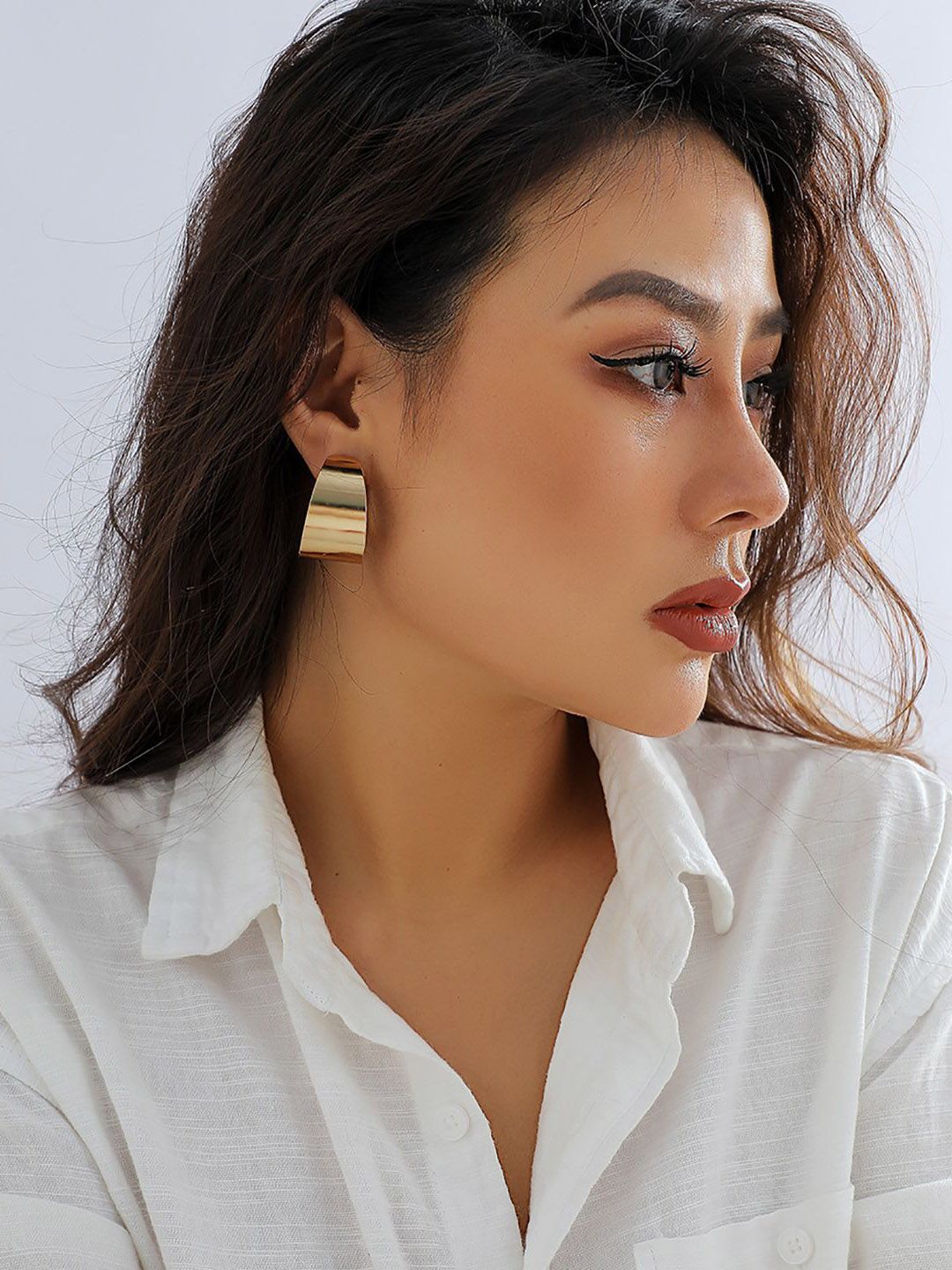 Circular Hoop Earrings