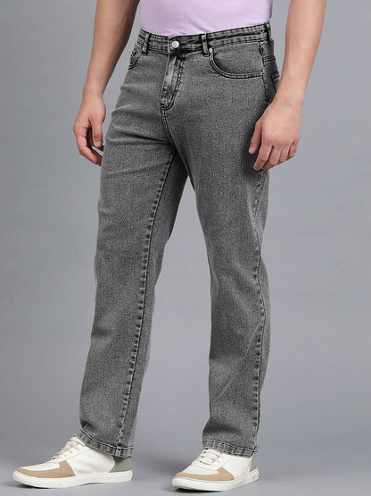 Men Regular Fit Mid-Rise Stretchable Jeans