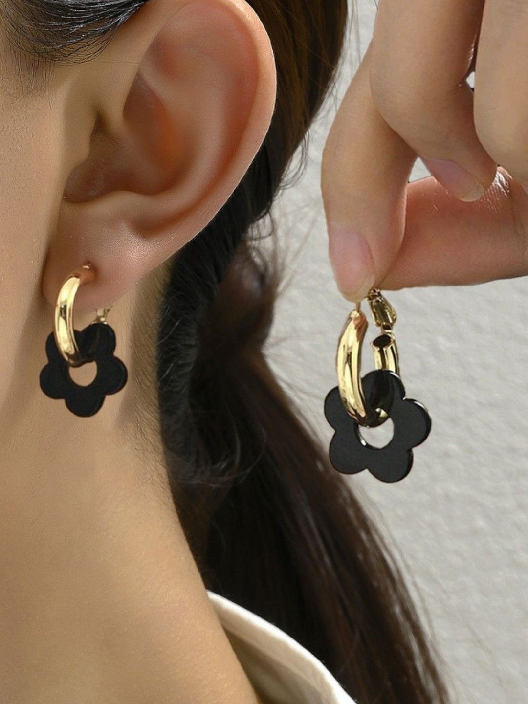 Circular Hoop Earrings