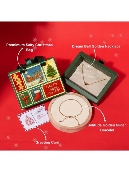 SALTY Secret Santa Christmas Classic Knot Gift Box