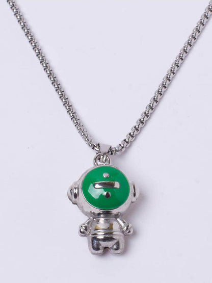 SALTY Men Stainless Steel Pendant with Chains