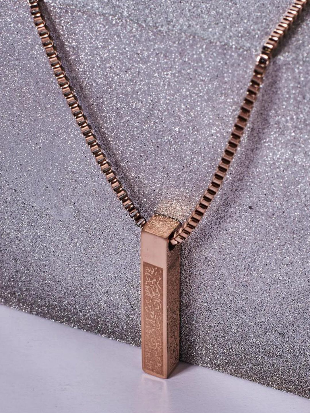 SALTY Stainless Steel Heliocentric Pendant With Chain