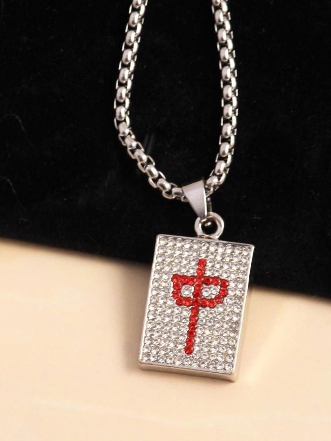 SALTY Square Pendants with Chains