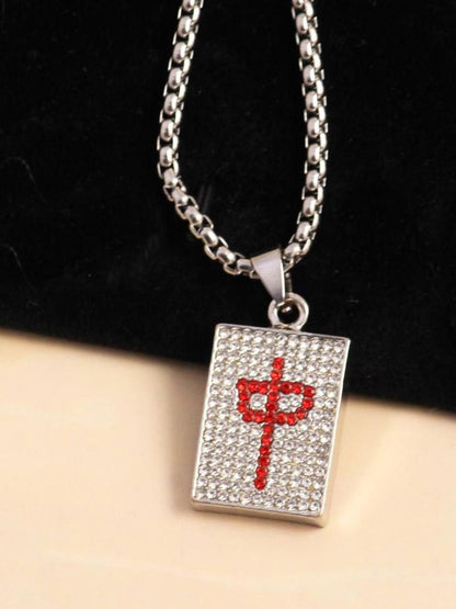 SALTY Square Pendants with Chains