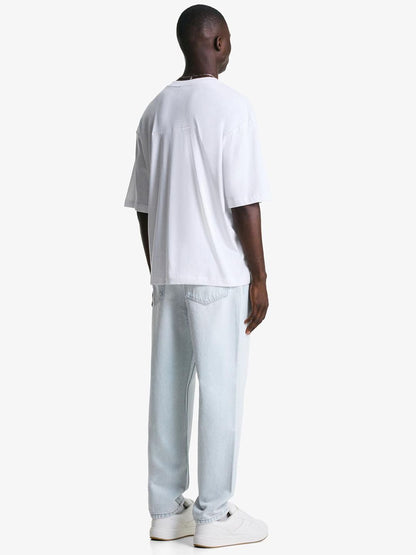 Men Tapered loose fit jeans