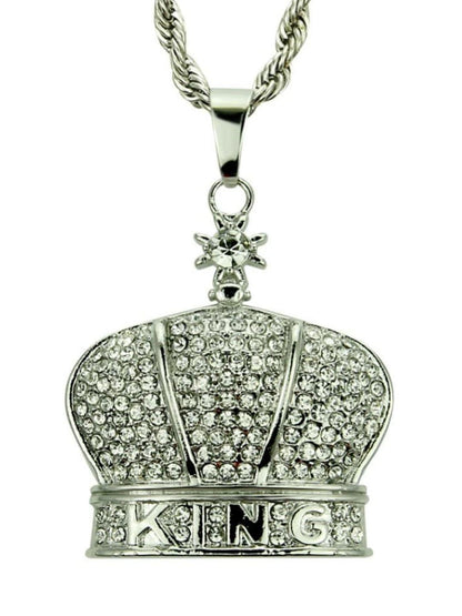 SALTY Stainless Steel Quirky Pendant With Chain