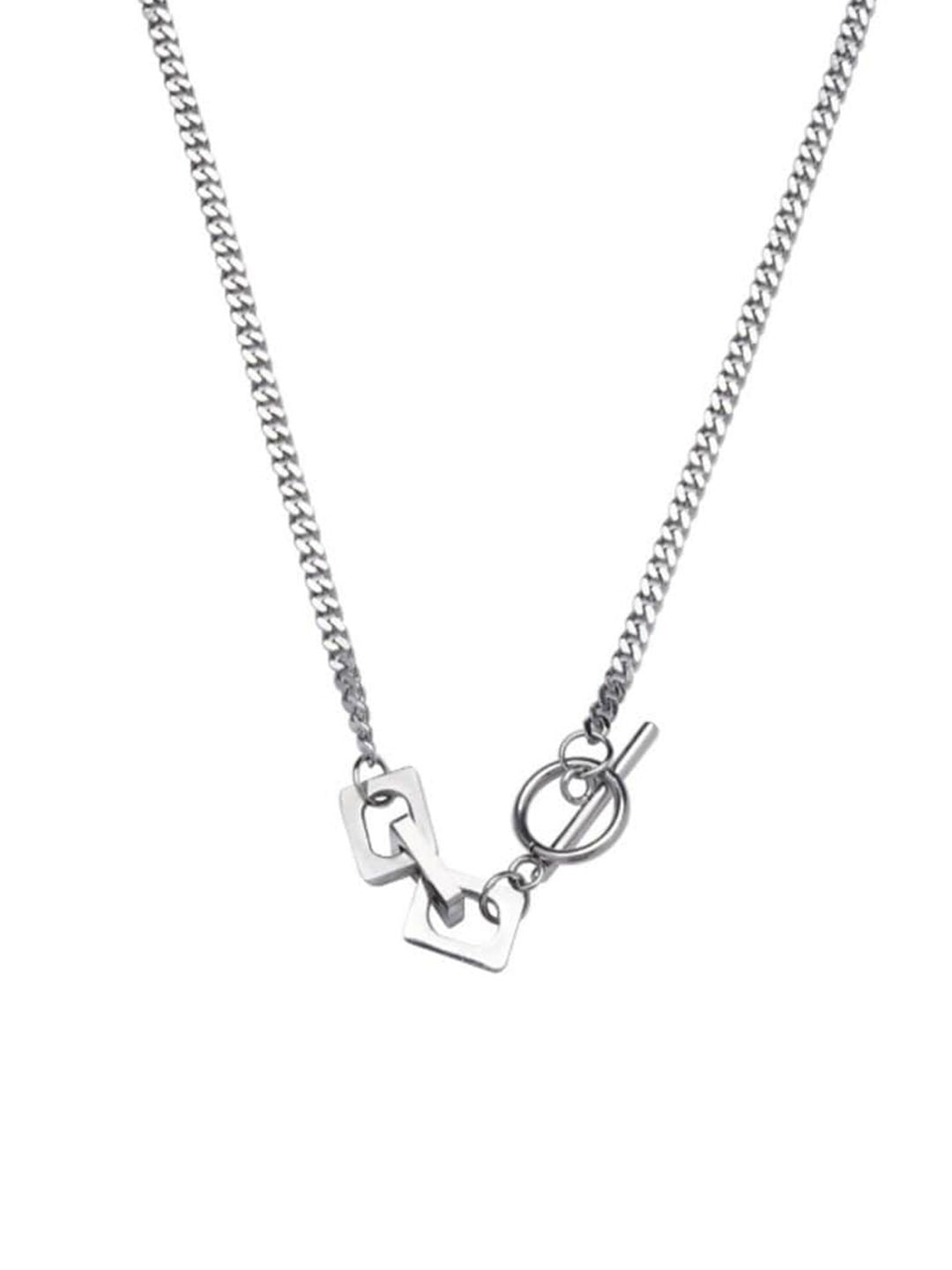 SALTY Men Stainless Steel Pendant with Chain