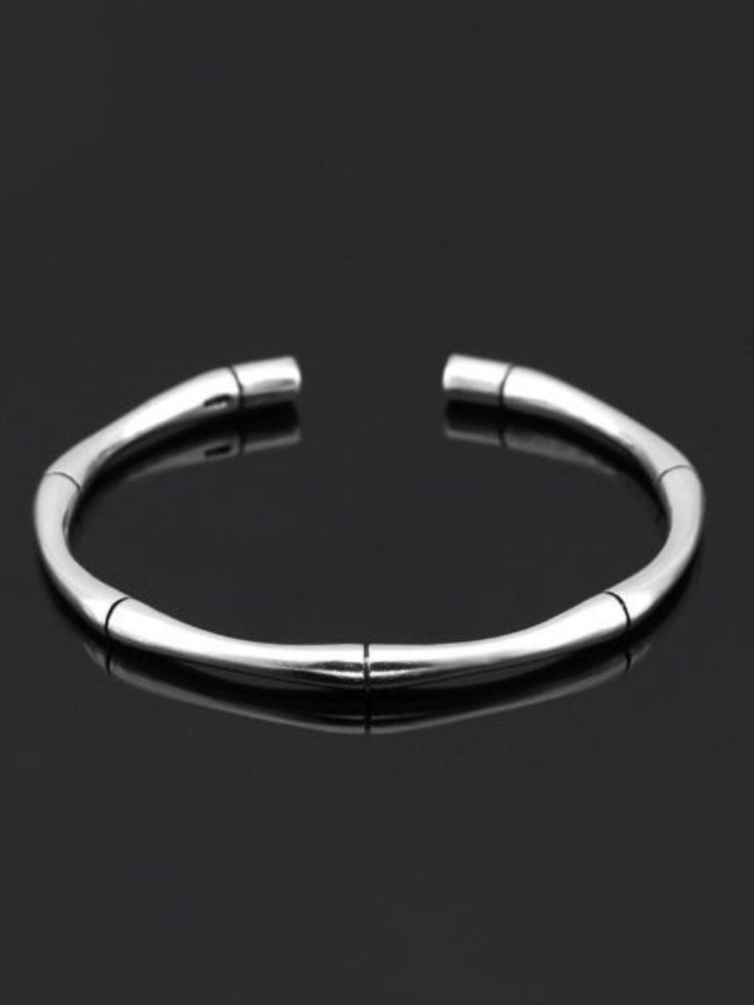 SALTY Men Stainless Steel Cuff Bracelet