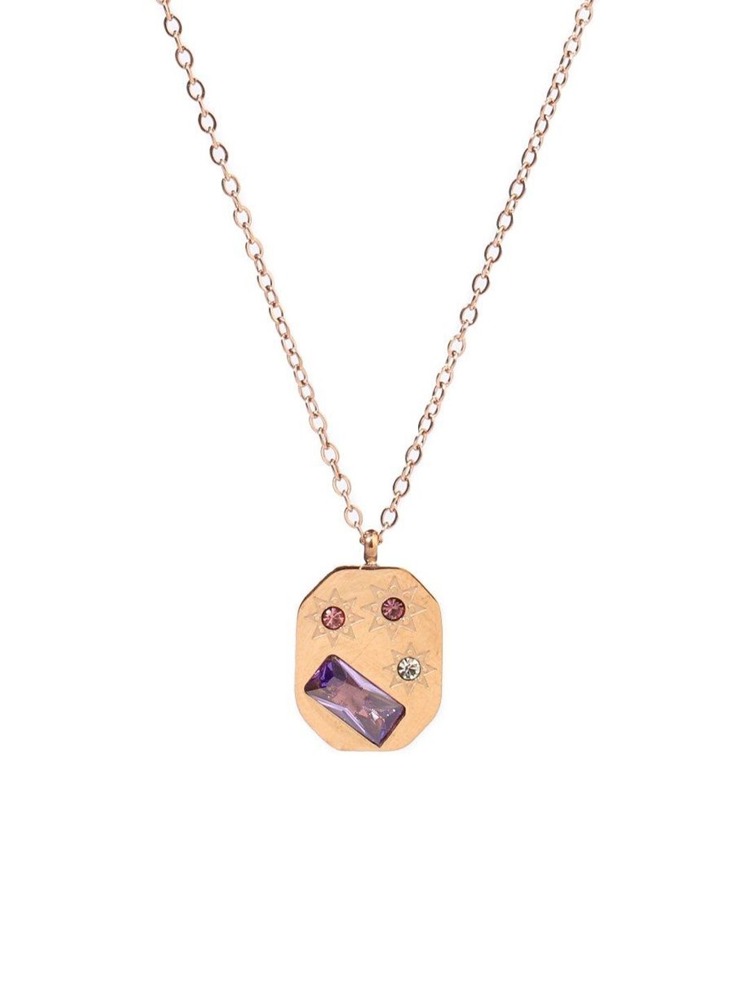 SALTY Geometric Pendants With Chains