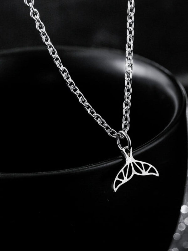 SALTY Stainless Steel Contemporary Pendant With Chain