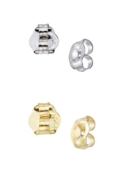 SALTY Pearl Perfection Half Hoop Stud Earrings for Women