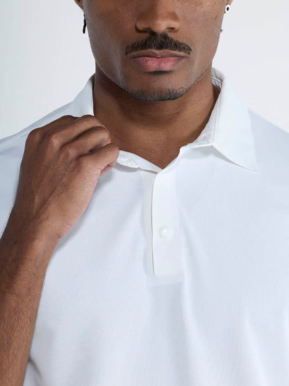 Off-White Mens Bonded Polo