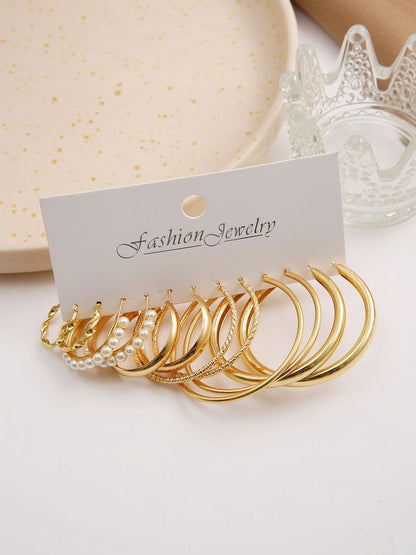 Classic Half Hoop Earrings