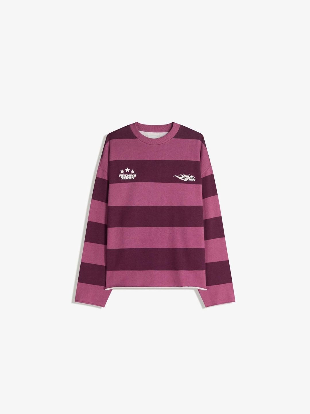 Printed plush sweatshirt