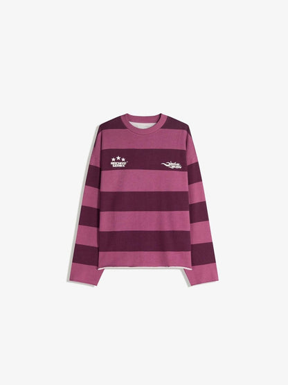 Printed plush sweatshirt