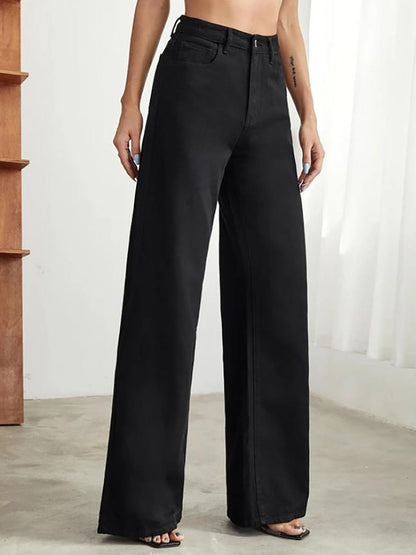 Women Straight Fit High-Rise Highly Distressed Stretchable Jeans
