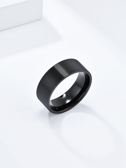 SALTY Men Stainless Steel Class Finger Rings