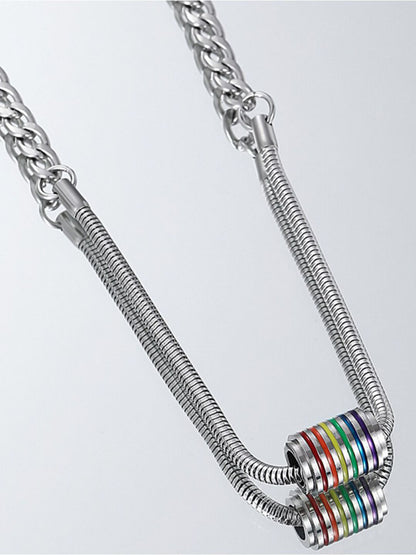 SALTY Men Stainless Steel Chain