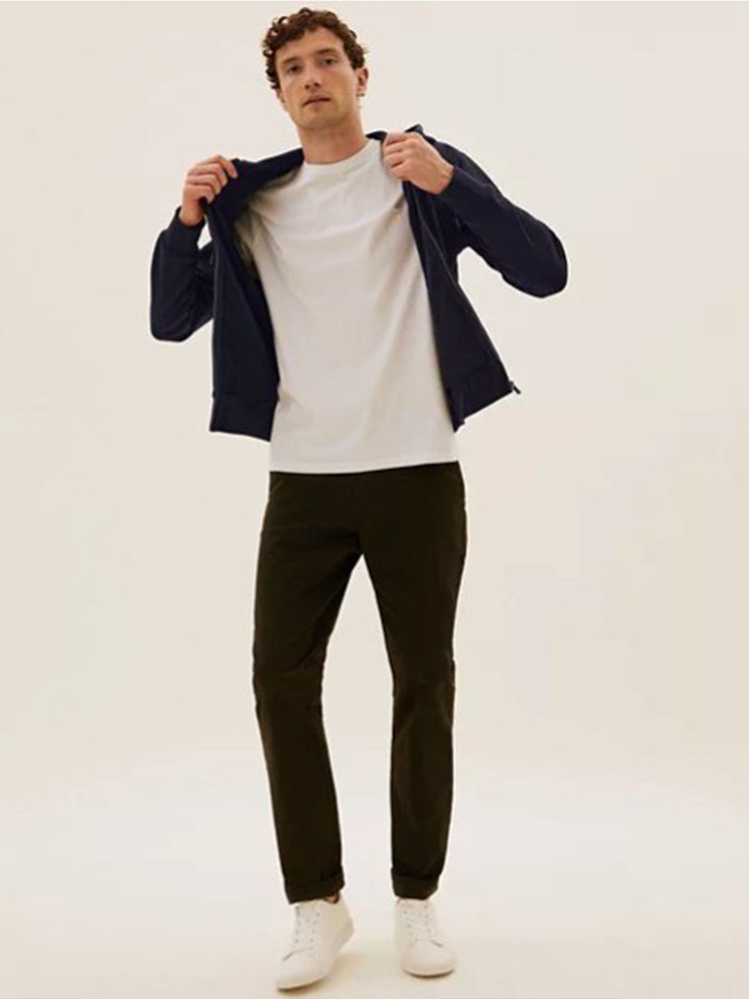 Pure Cotton Zip Through Hoodie