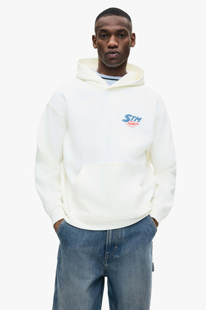 Relaxed Fit Printed Hoodie