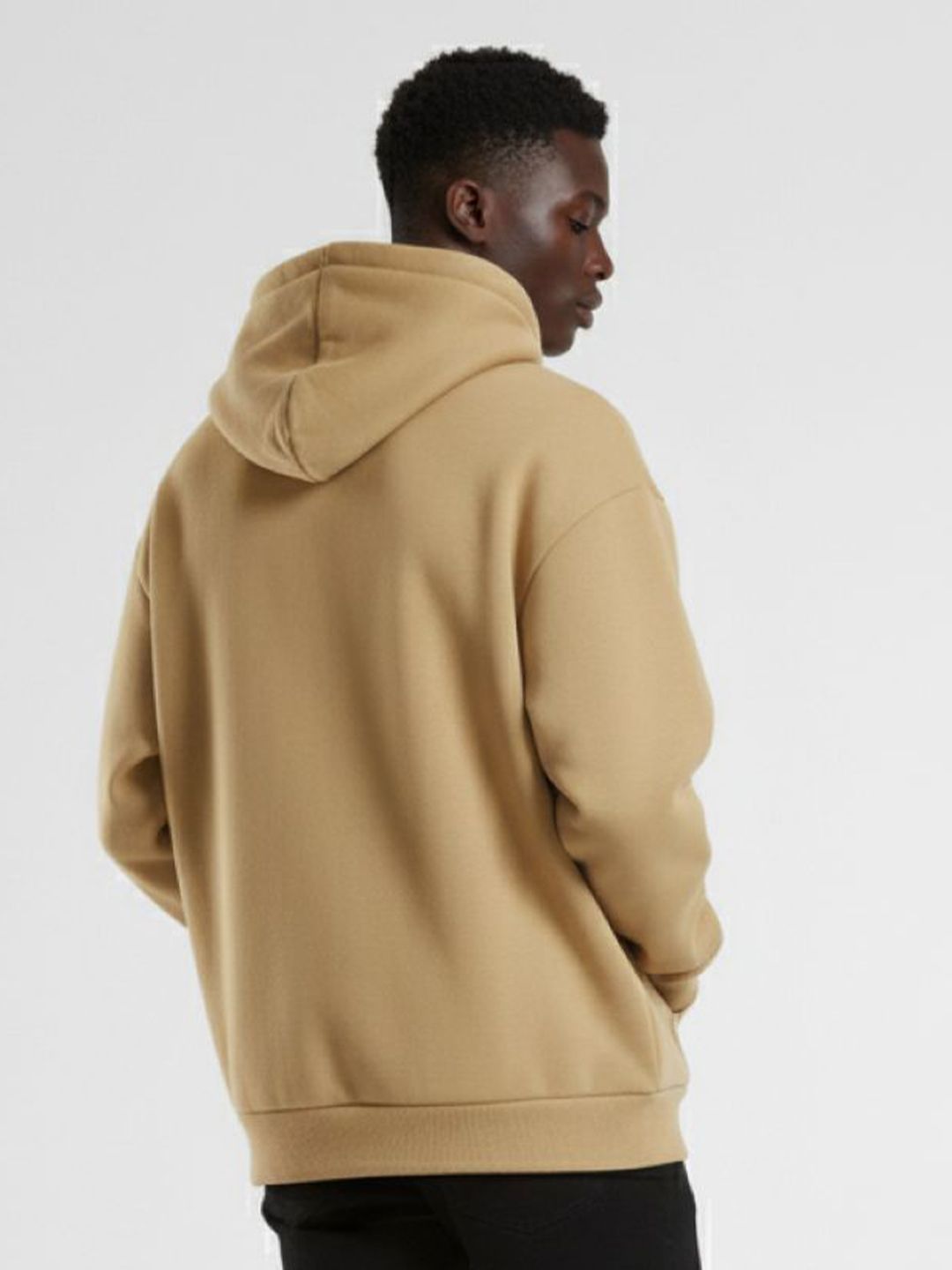 Men Hooded Long Sleeves Cotton Sweatshirt