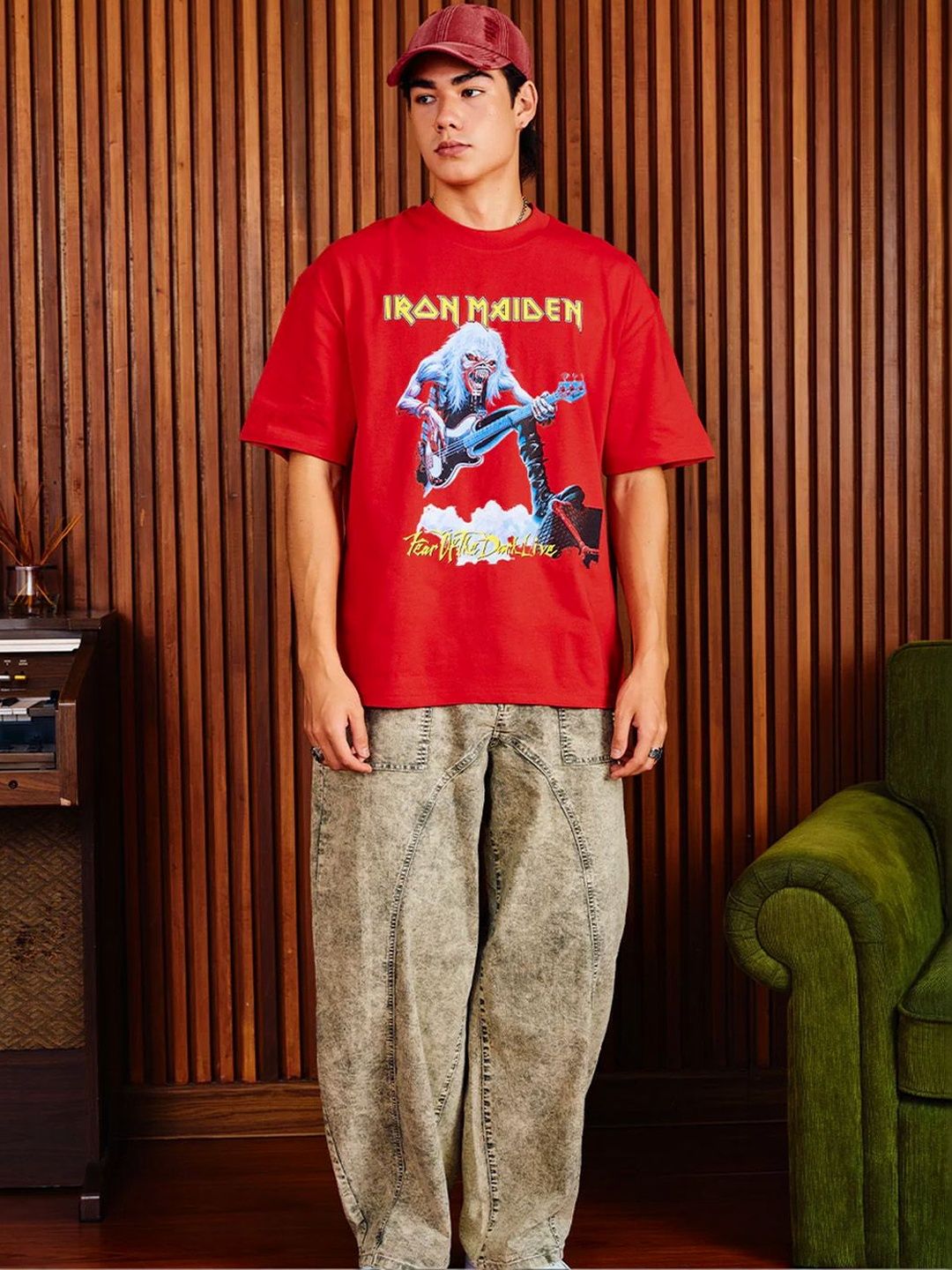 Iron Maiden Oversized T-shirt