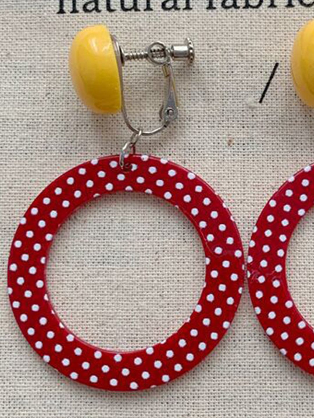 Circular Drop Earrings