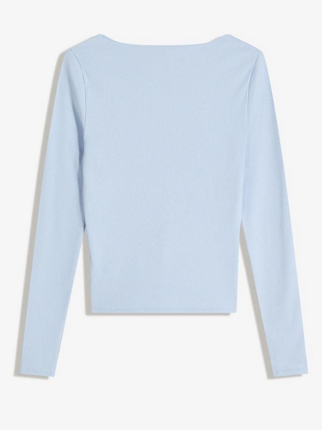 Long sleeve V-neck T-shirt