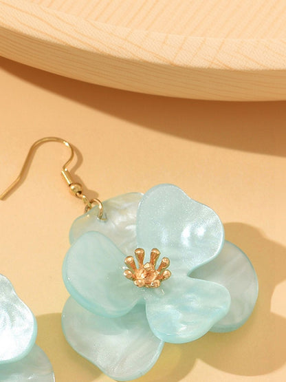 Floral Drop Earrings