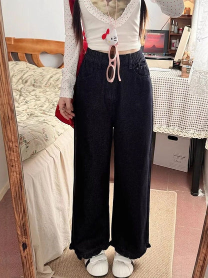 Women Straight Fit Mid-Rise Jeans